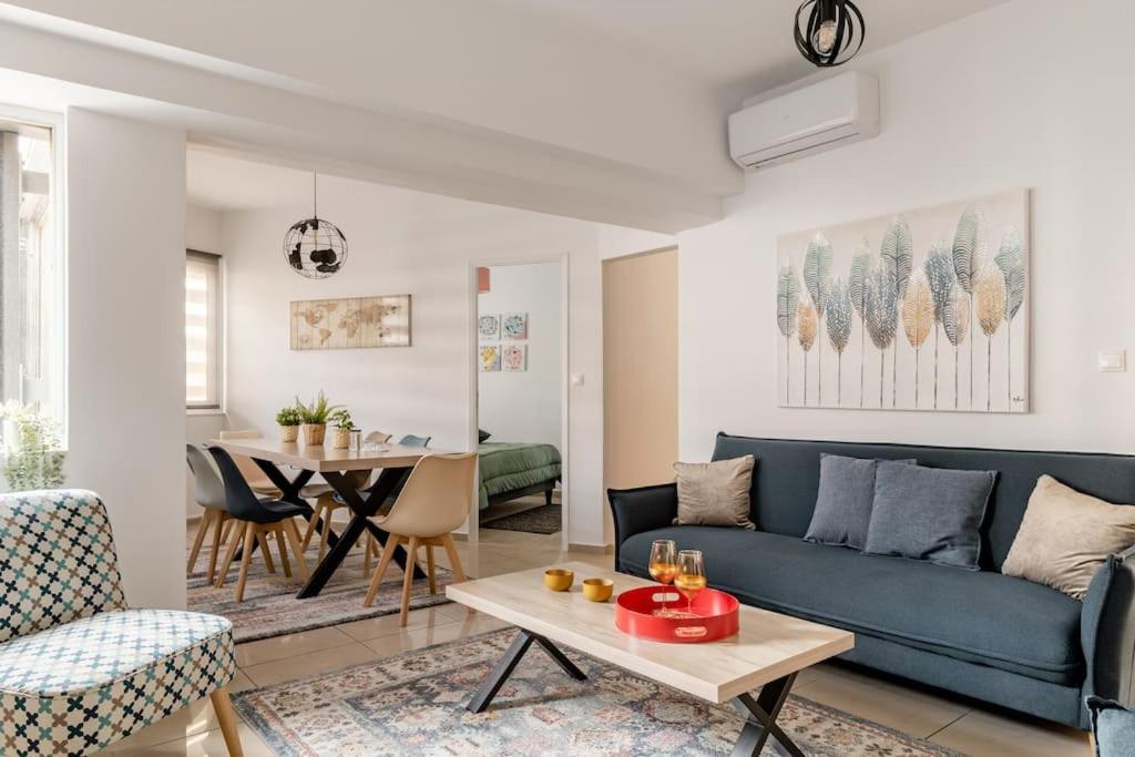 Brand New Bright Modern 6Bdr Apt-1Min To Acropolis Athens Ngoại thất bức ảnh
